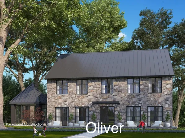 Oliver - Design Restraint, Stone-Steel Elevation Plan, PCI -20016