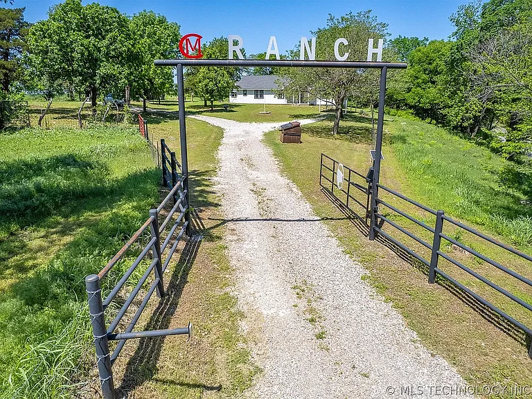 Front entrance; gate is coded and has remotes