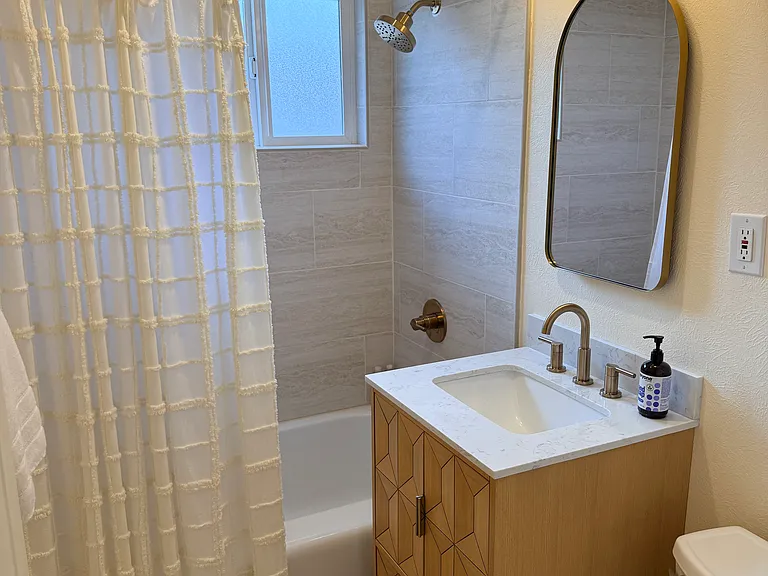 Newly Remodeled Bathroom