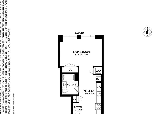 2nd image of 535 W 43rd St #S11j