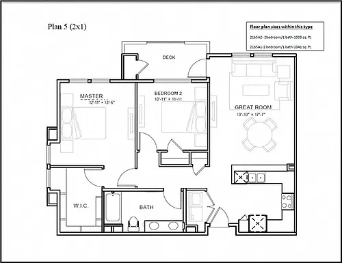 Floor plan Plan 5