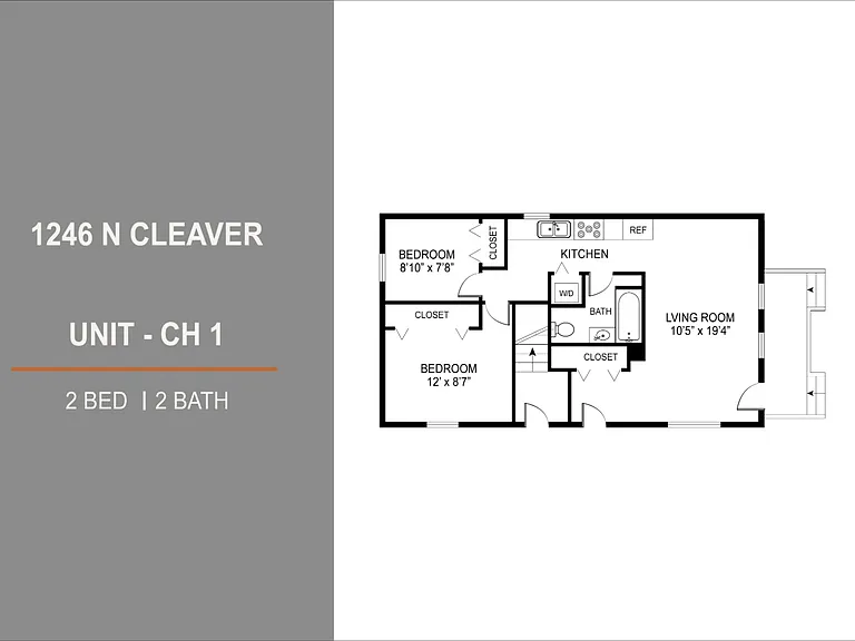 1246 N Cleaver St #CH1 — Photo 9