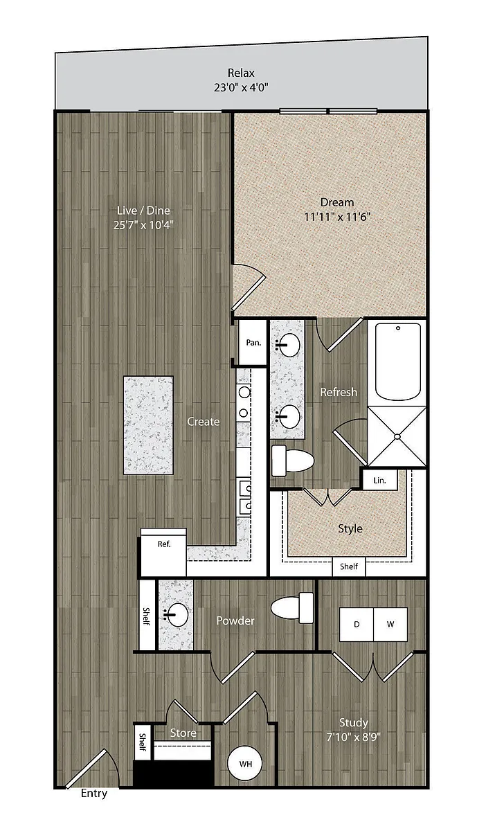 Floor plan A7