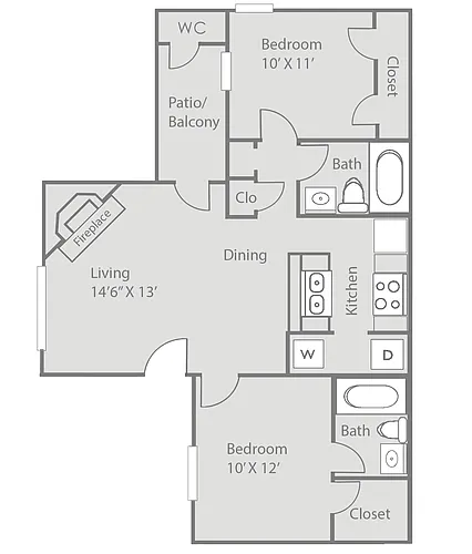 Floor plan B4