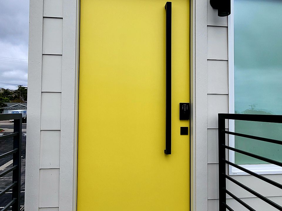 The front door.