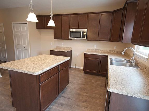 Open concept kitchen