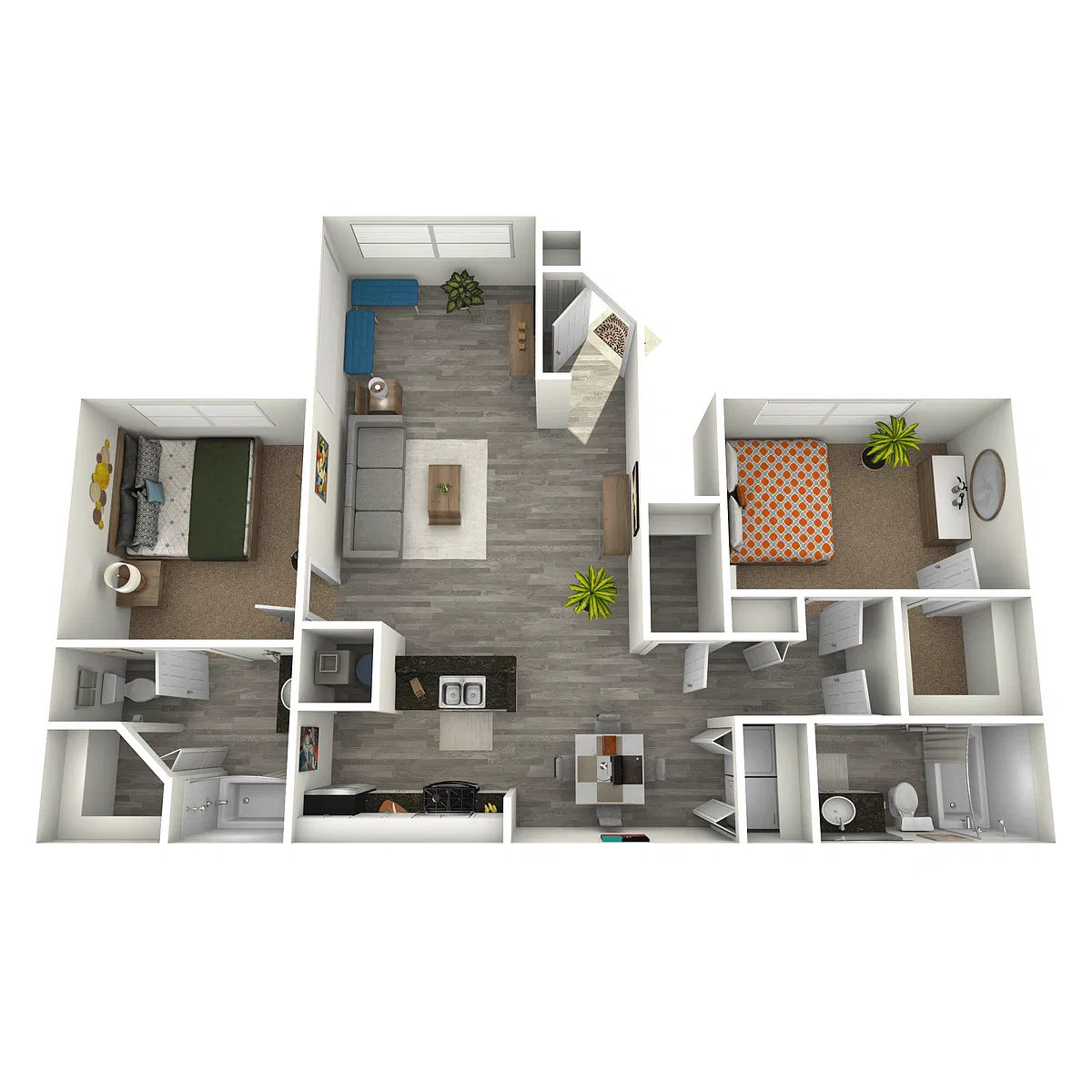 Floor plan B1