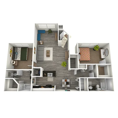 Floor plan B1