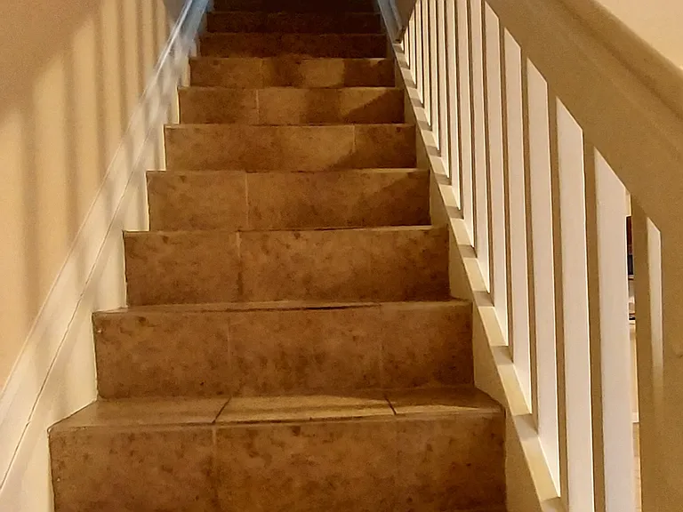 stairs to the bedrooms