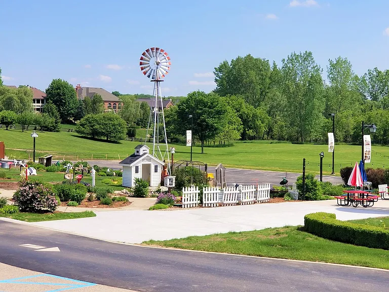 Van Hoosen Farm Museum (right across the property)