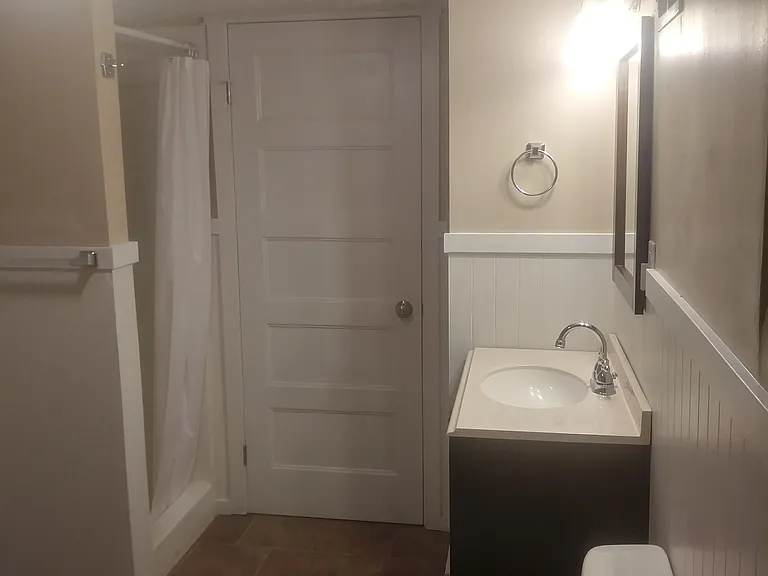Bathroom/laundry room shower