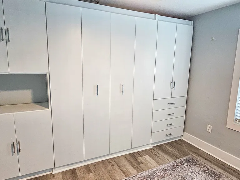 Murphy bed and storage