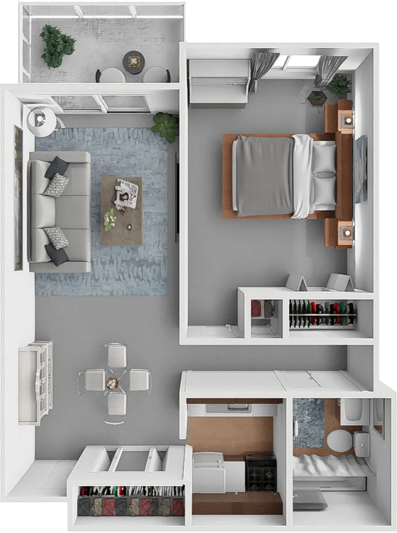 Floor plan Oak