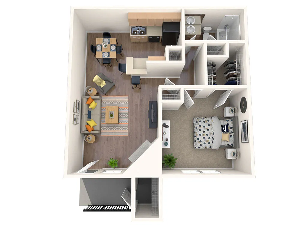 Floor plan The Berkeley