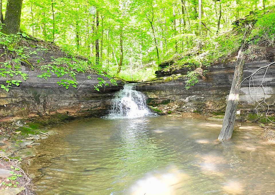 6ft waterfall & creek