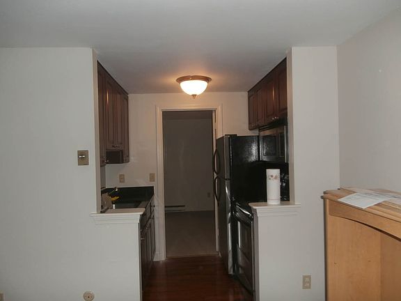 galley kitchen into bedroom
