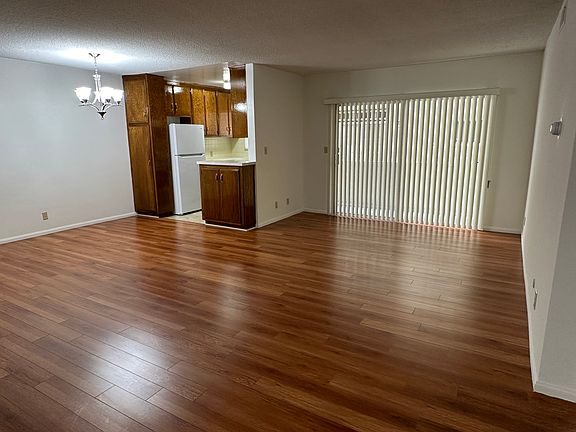 Living room, dining area & kitchen