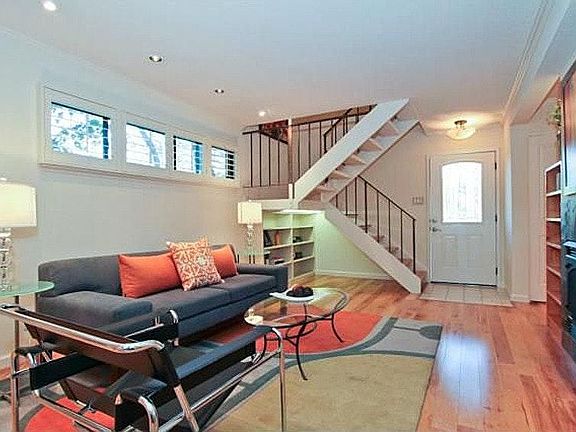 Living room, looking toward front door