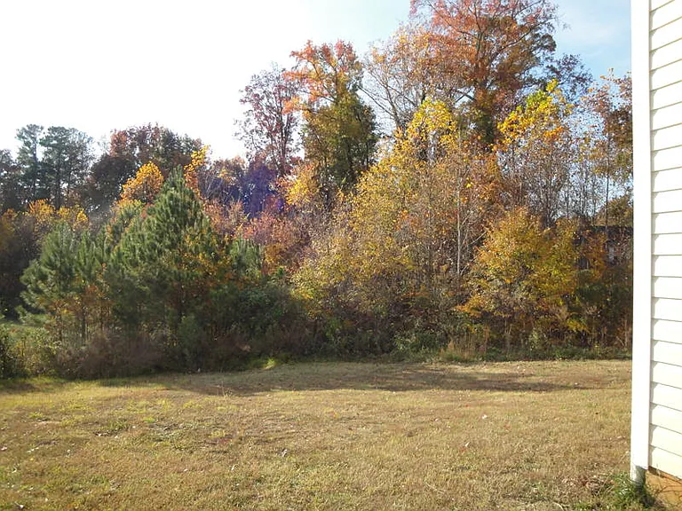 large private backyard