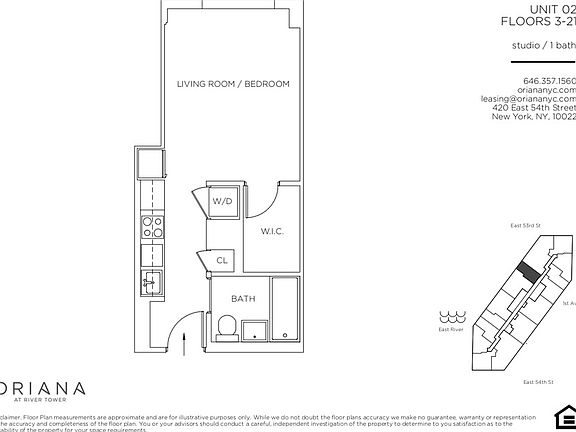 2nd image of 420 E 54th St APT 802