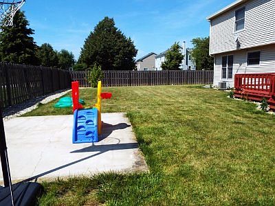 108x82 Fenced &amp; Cement Slab