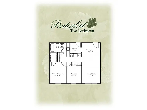 Floor plan The Pentucket