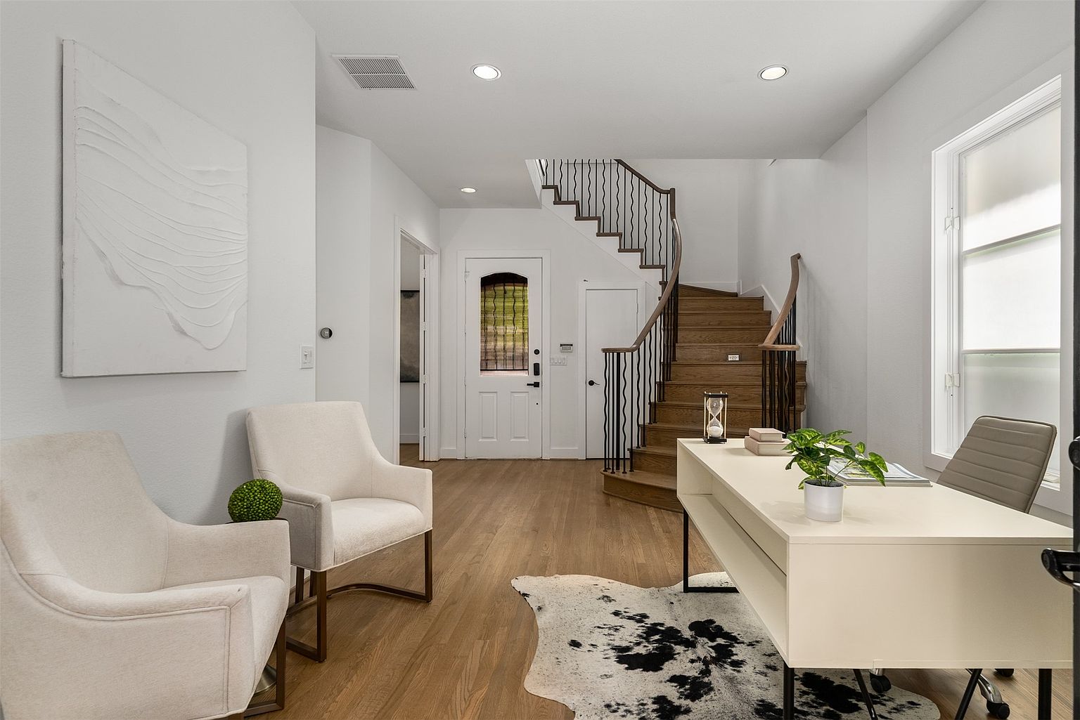 Spacious family home with kitchen and living area