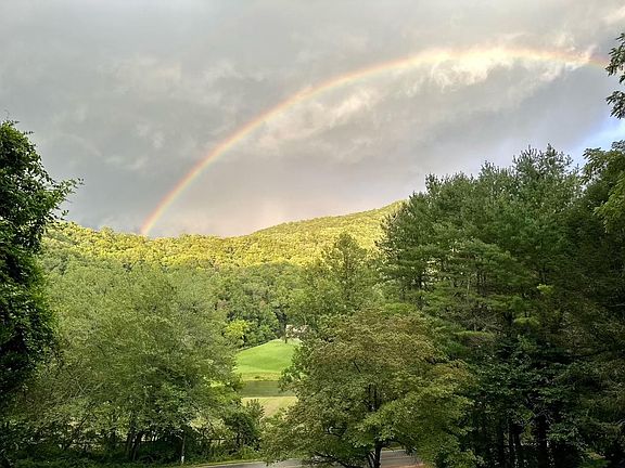 Rainbow over Cullowhee Mountain
