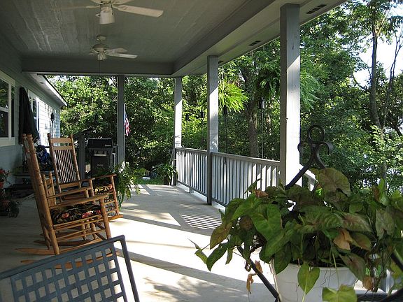 Lakeside porch