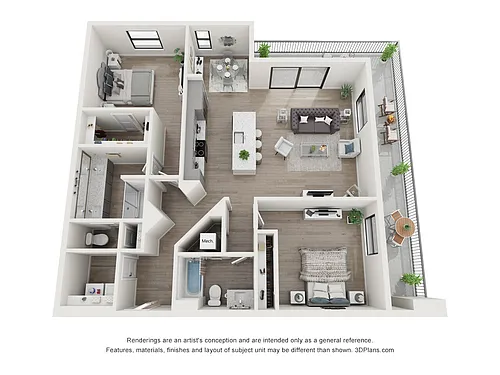 Floor plan B3