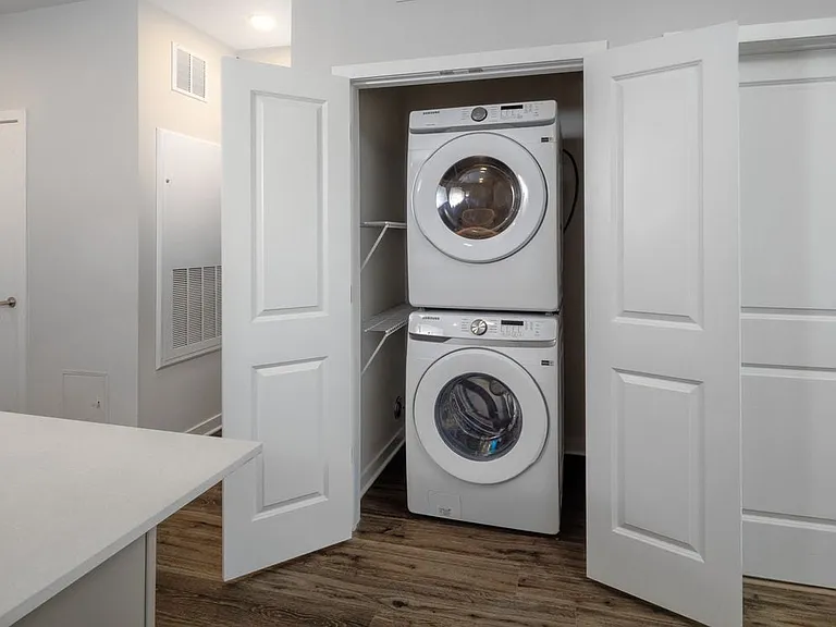 In-unit washer and dryer