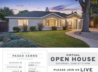 12540 Paseo Cerro, Saratoga, CA 95070