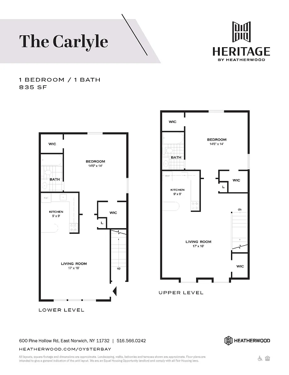 Floor plan Carlyle Upgrade