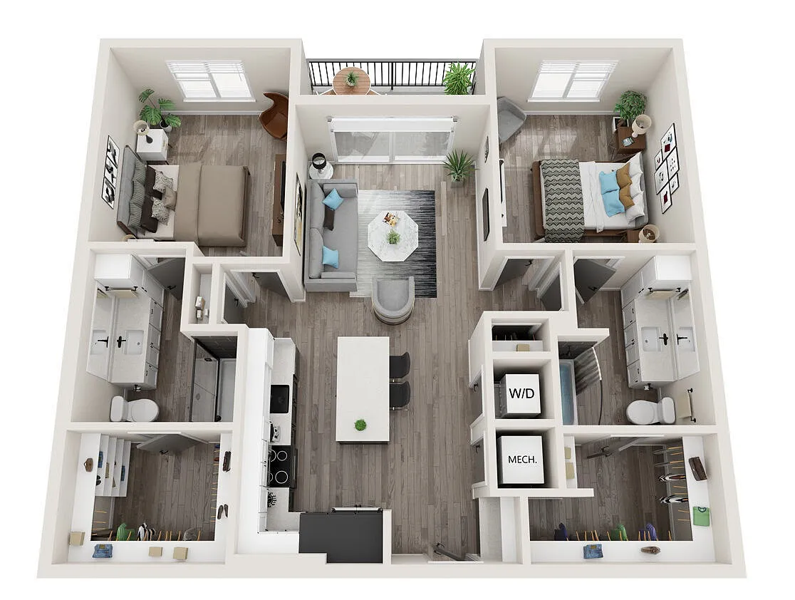 Floor plan B21