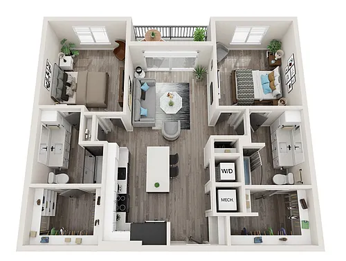 Floor plan B20