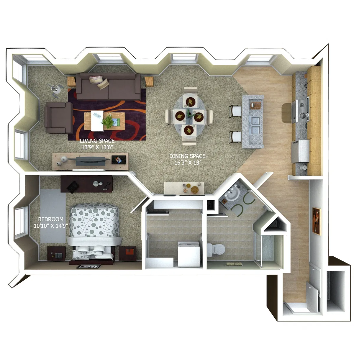 Floor plan B2