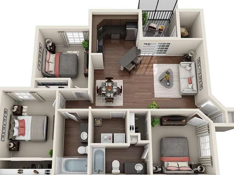 Parkstone floor plan Stonebrook