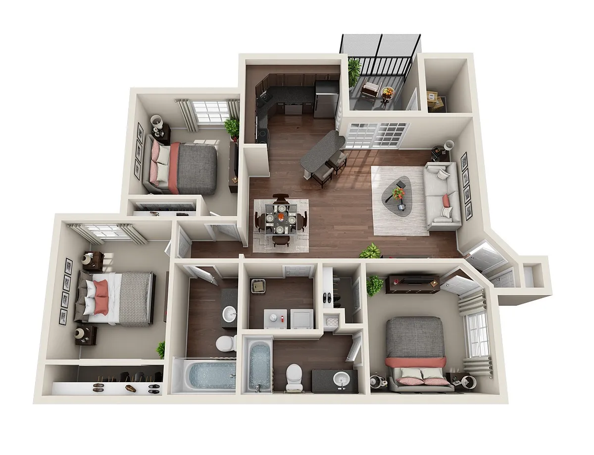 Floor plan Parkstone