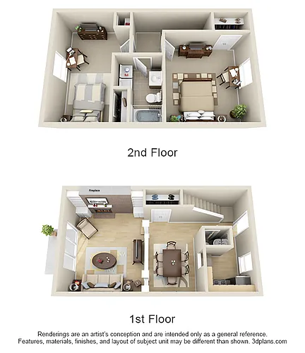 Floor plan 743