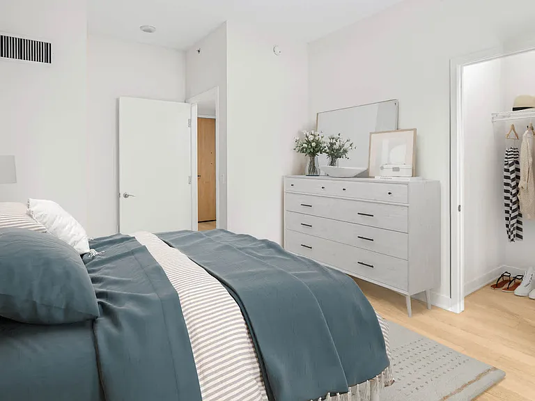 Bedroom with Hard Surface Flooring