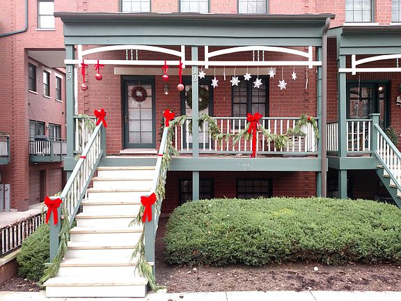 front porch in Winter