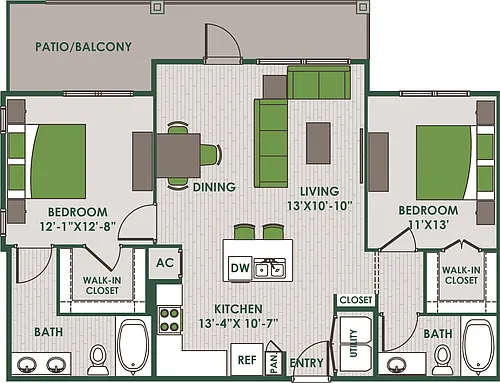 Floor plan B2