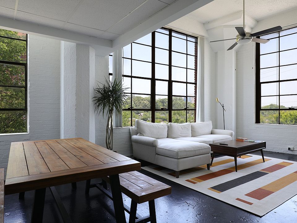 Factory windows Corner Living room