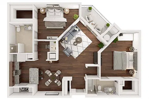 Floor plan Warwick