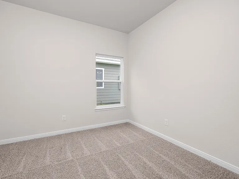 The secondary bedrooms are a great space for a children's bedroom, guest room, or home office.