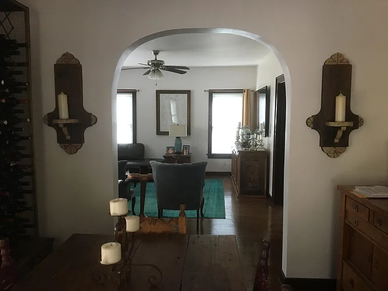 View of Living room from Dining room
