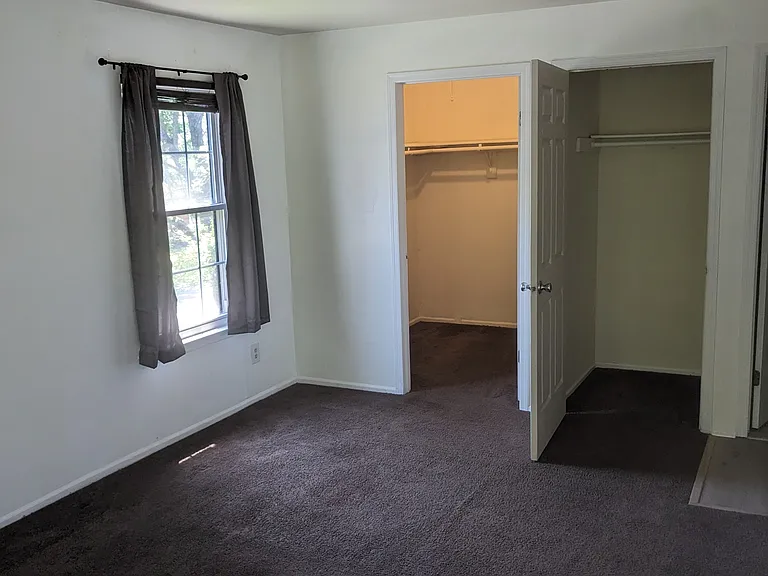Main bedroom closets