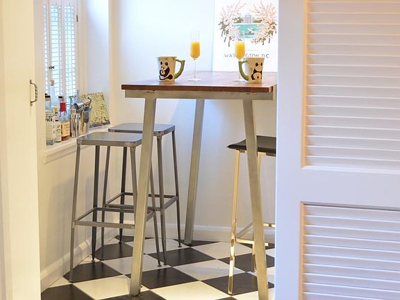 View into Kitchen Eating Book