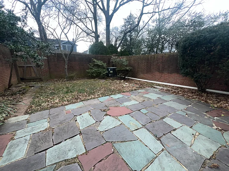 enclosed backyard and patio
