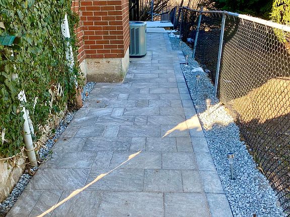 Side Walk with Separate Entrance